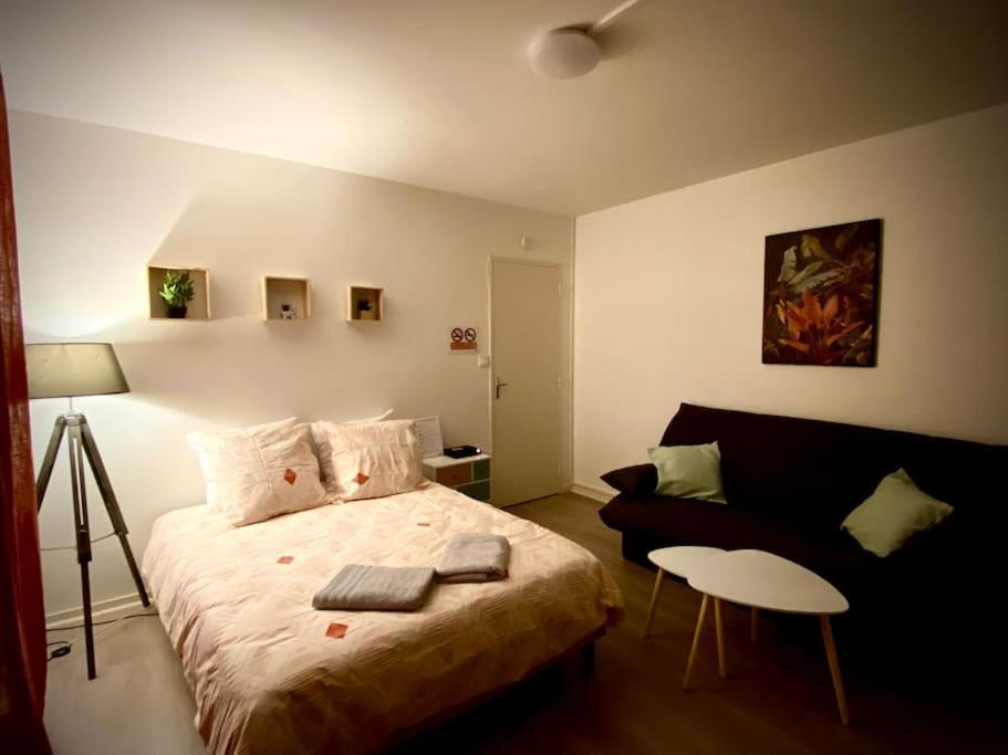 T2 Cosy Proche Hopital + Parking Gratuit Sur Place Оксер Екстериор снимка